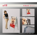 JIS 3-3 60*85 cm Advertising trade show exhibition double side aluminium profile display board